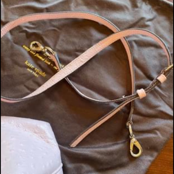 SOLD on Tradesy Kate Spade ♠️ Pink Ostrich purse - Picture 8 of 9